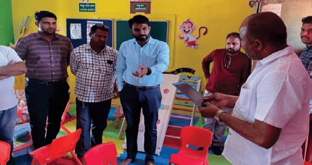 स्मार्ट अंगणवाडी सोहळा